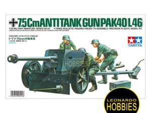 German 75mm A.T. G. Escala 1/35 Tamiya 35047