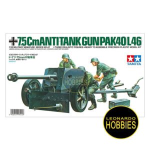German 75mm A.T. G. Escala 1/35 Tamiya 35047