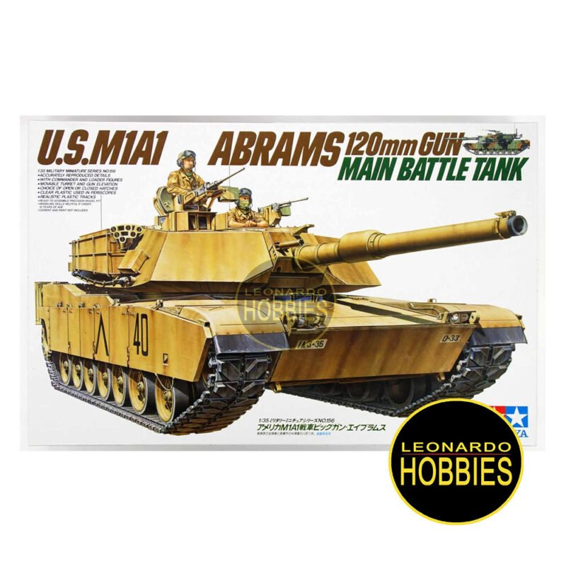 U.S.M1A1 Abrams Escala 1/35 Tamiya 35156