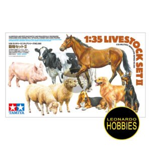 Livestock Set II Escala 1/35 Tamiya 35385
