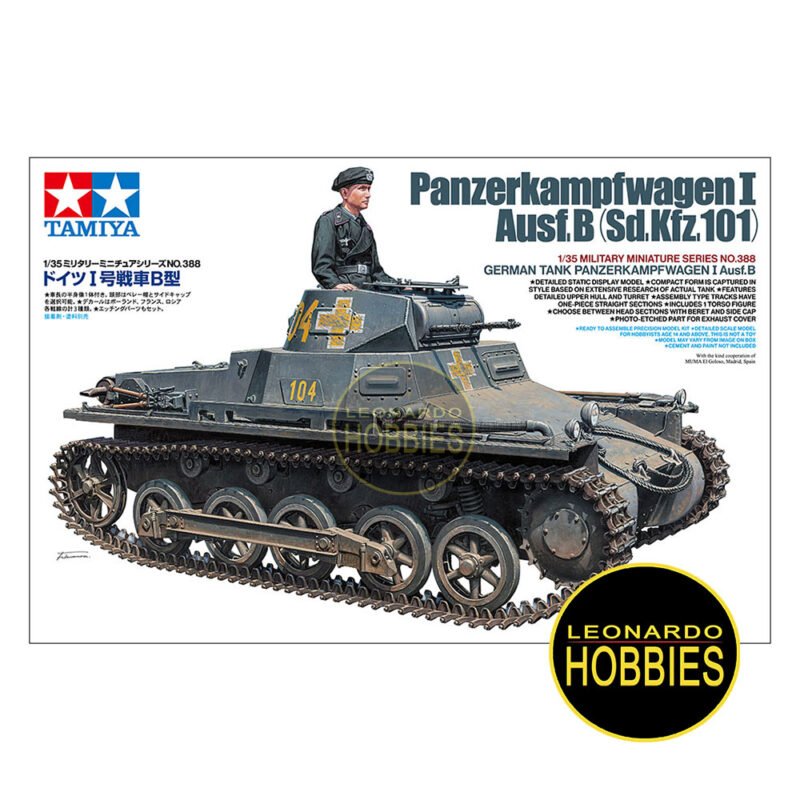 Pz.Kpfw. I Ausf.B Escala 1/35 Tamiya 35388