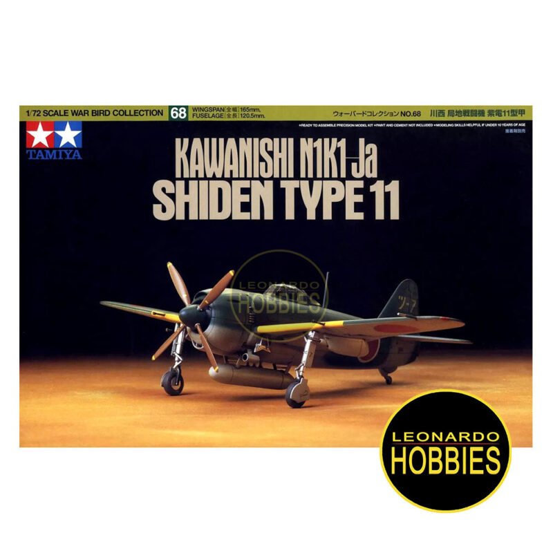 Kawanishi Shiden Type 11 Escala 1/72 Tamiya 60768