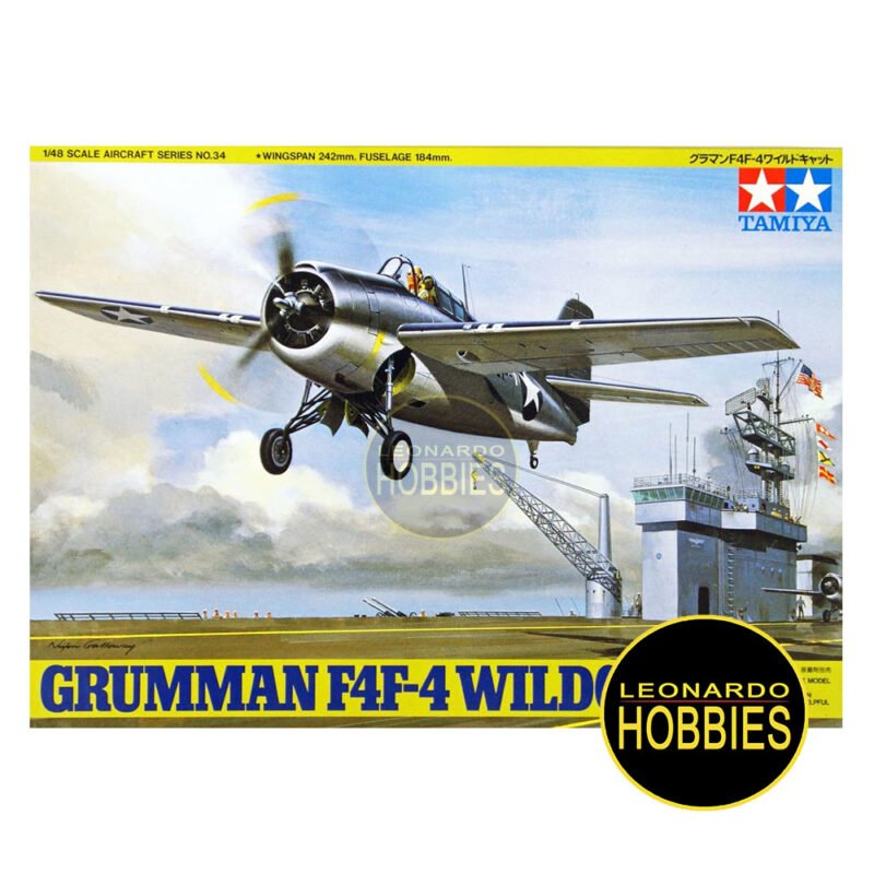 Grumman F4F-4 Wildcat Escala 1/48 Tamiya 61034