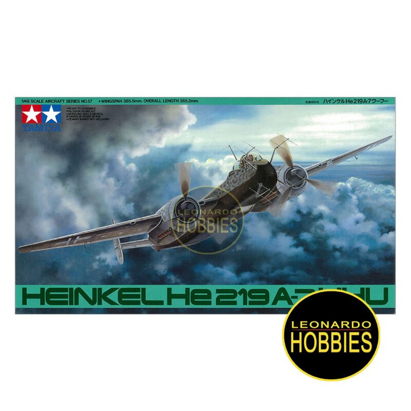 Heinkel He 219 Uhu Escala 1/48 Tamiya 61057