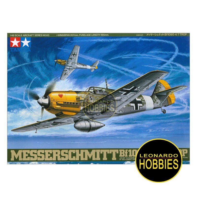 Bf109E-4/7 Escala 1/48 Tamiya 61063