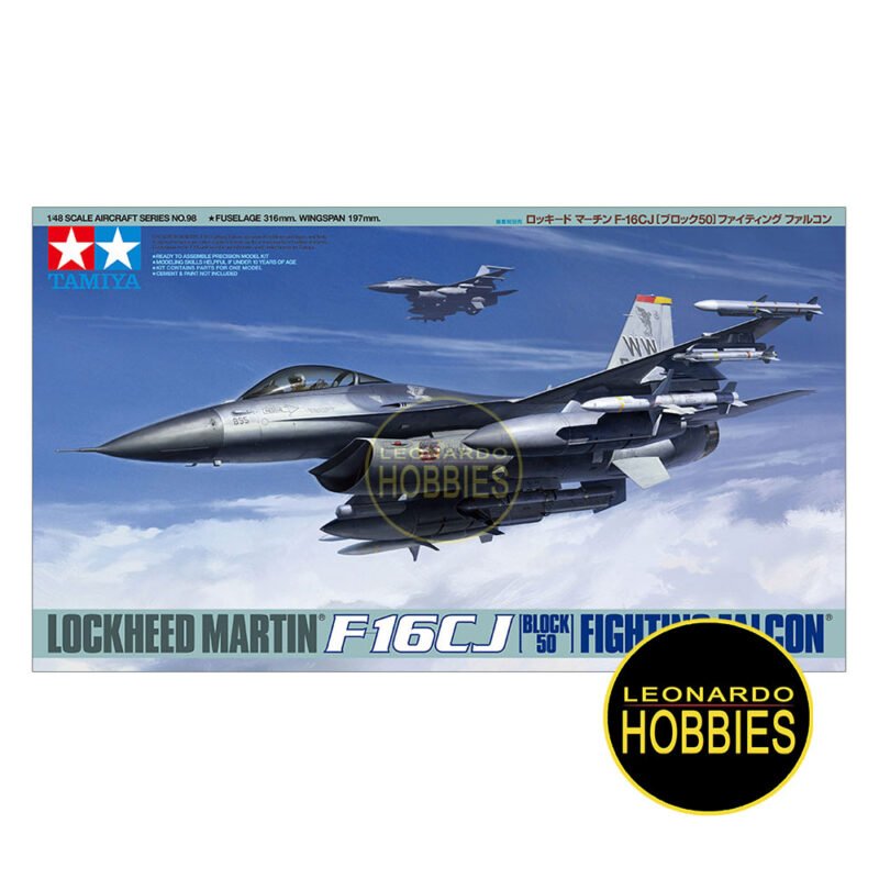 F-16CJ Fighting Falcon Escala 1/48 Tamiya 61098