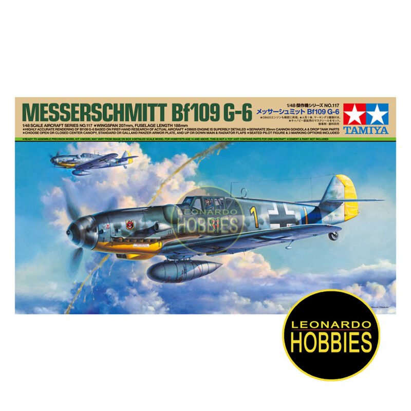 Bf109 G-6 Escala 1/48 Tamiya 61117