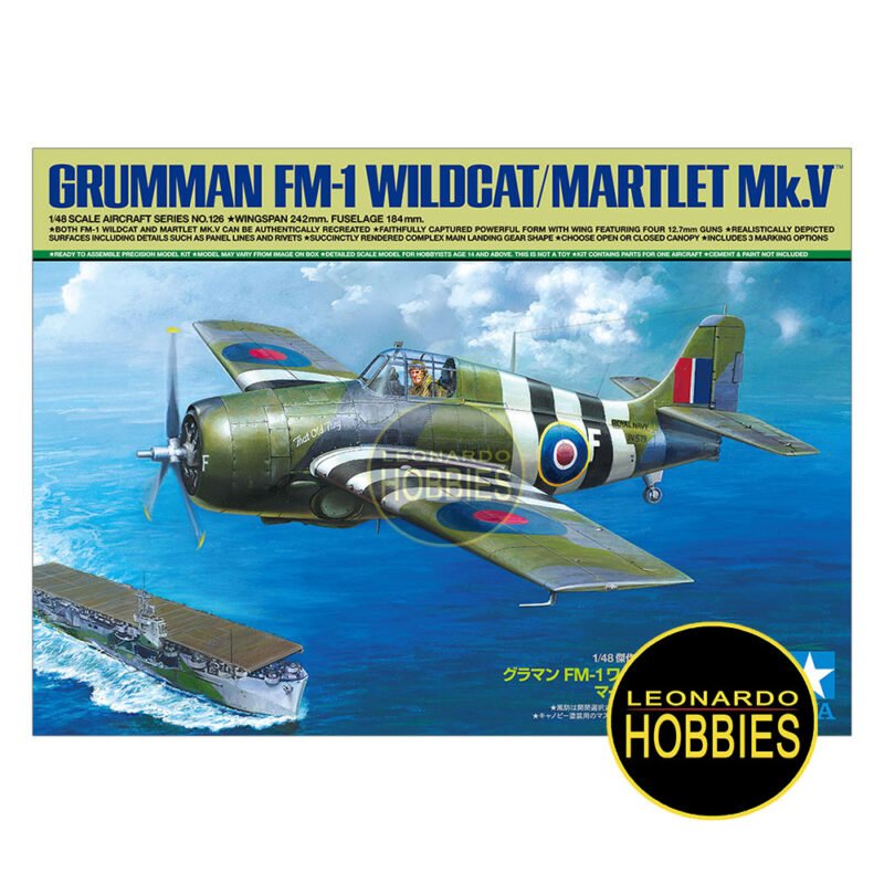 FM-1 Wildcat/Martlet Escala 1/48 Tamiya 61126