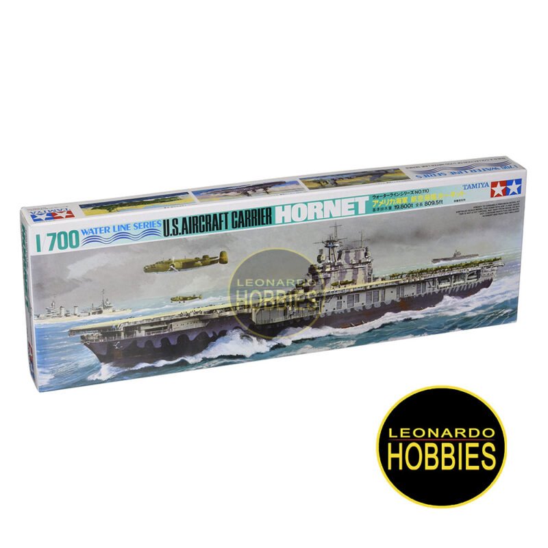 Hornet Aircraft Carrier Escala 1/700 Tamiya 77510