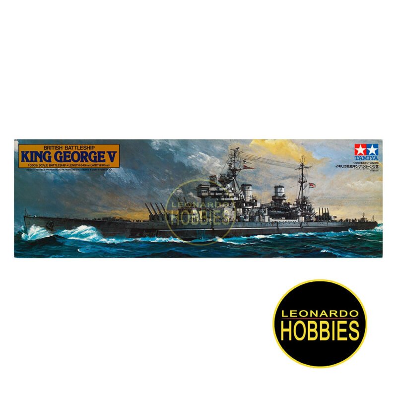 British King George V Escala 1/350 Tamiya 78010