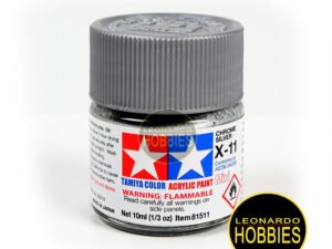 Cromo Plateado Metalizado Tamiya X11 10 ml 81511
