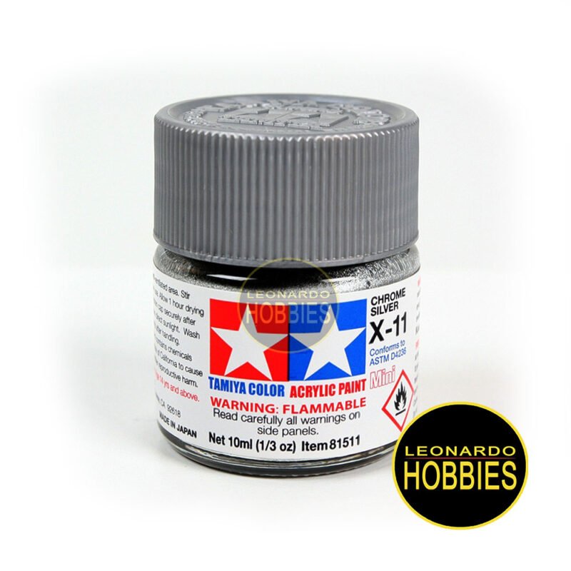 Chrome Silver Tamiya X11 10 ml 81511