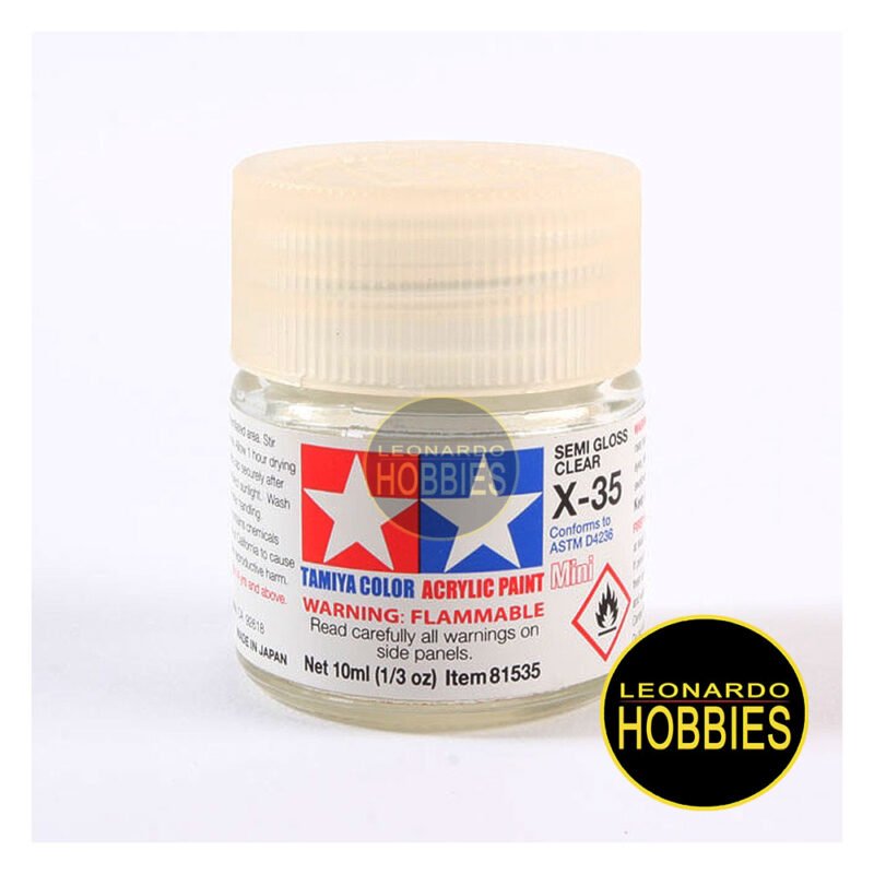 Semi Gloss Clear Tamiya X35 10 ml 81535