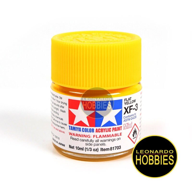 Flat Yellow Tamiya XF3 10 ml 81703