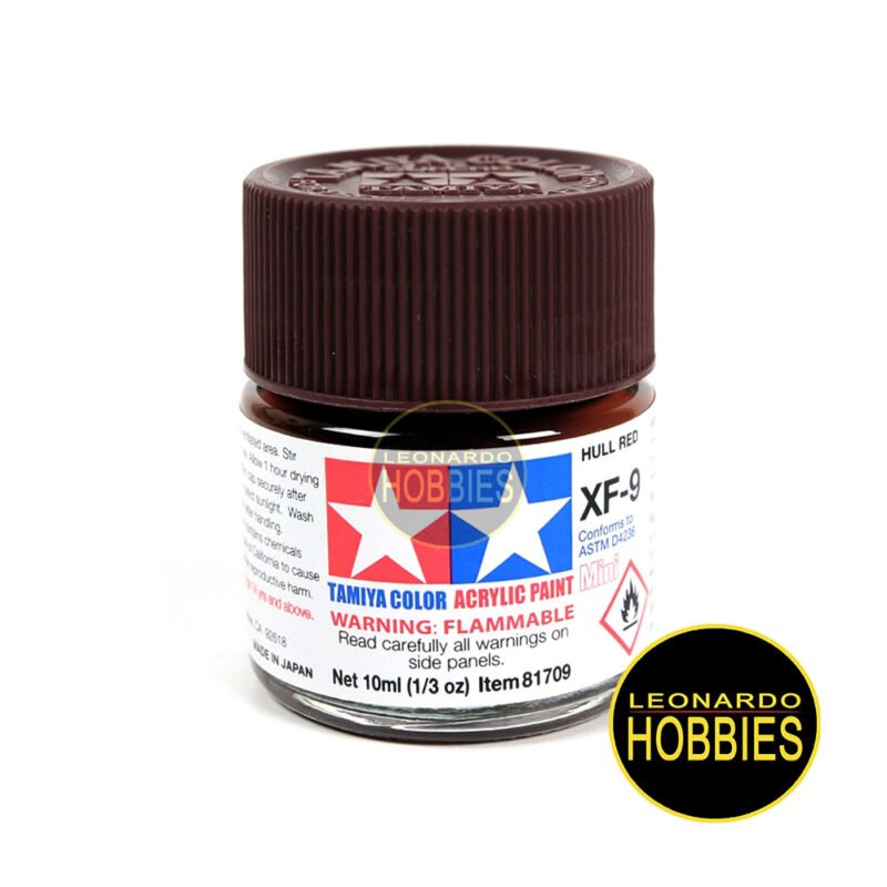 Hull Red Tamiya XF9 10 ml 81709