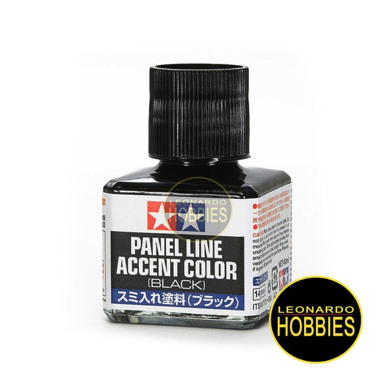 Panel Accent Color Negro (Enamel) Tamiya 40 ml 87131