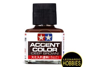 Panel Accent Color Marrón Oscuro (Enamel) Tamiya 40 ml 87210