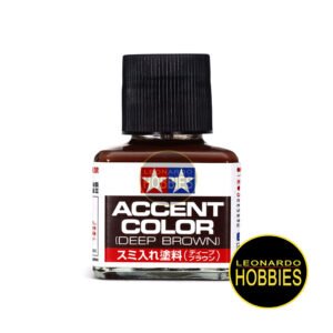 Panel Accent Color Marrón Oscuro (Enamel) Tamiya 40 ml 87210