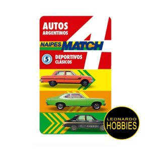 Cartas Retro Autos Argentinos - Deportivos Clásicos Match 4 Original NOVEDAD!
