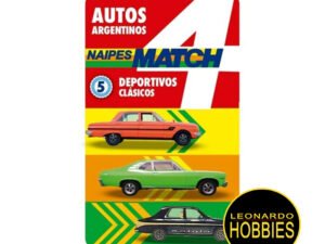 Cartas Retro Autos Argentinos - Deportivos Clásicos Match 4 Original NOVEDAD!
