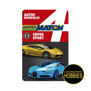 Cartas Autos Deportivos - Super Sport Match 4 Original NOVEDAD!