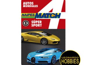 Cartas Autos Deportivos - Super Sport Match 4 Original NOVEDAD!
