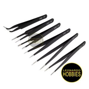 Set Pinzas Anti Estática 6pcs HL06