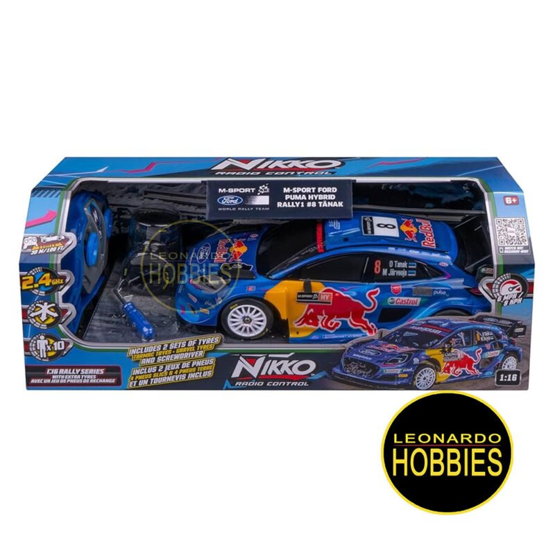 RALLY M-SPORT FORD PUMA Radio Control Escala 1/16 Nikko 10403