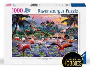 Familia de Flamencos 1000 Piezas Ravensburger 12000574