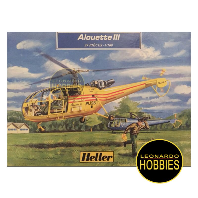 Alouette III Escala 1/100 Heller 79745