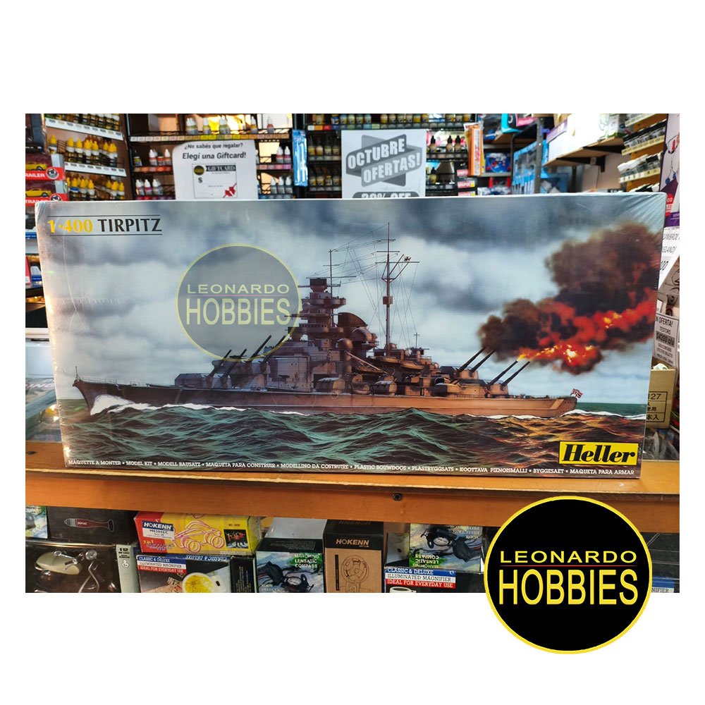 Tirpitz Escala 1/400 Heller 81079