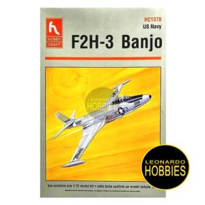 F2H-3 Banshee Banjo Escala 1/72 Hobbycraft 1378