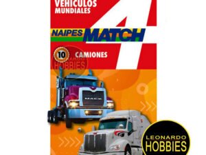 Cartas Autos Deportivos - Camiones Match 4 Original NOVEDAD!
