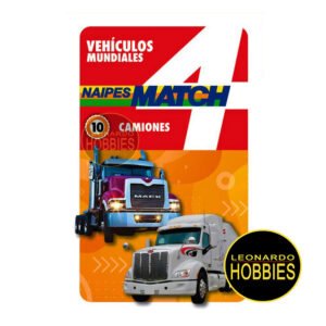 Cartas Autos Deportivos - Camiones Match 4 Original NOVEDAD!