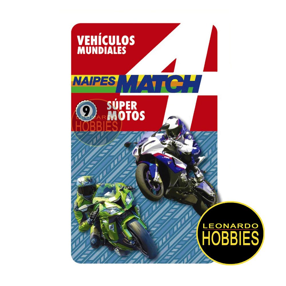 Nuevas Cartas - Super Motos Match 4 Original NOVEDAD!