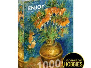 Fritillaries en un Jarrón de Cobre 1000 Piezas Enjoy 1113 NOVEDAD!