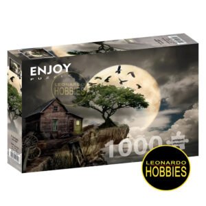 Cabaña de Troncos en Acantilado 1000 Piezas Enjoy 1614 NOVEDAD!