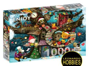 Navidad de Cuento de Hadas 1000 Piezas Enjoy 1955 NOVEDAD!