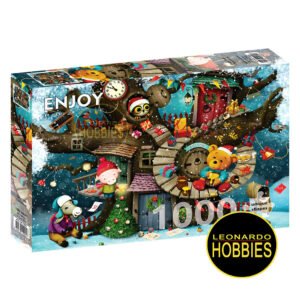 Navidad de Cuento de Hadas 1000 Piezas Enjoy 1955 NOVEDAD!