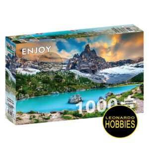 Lago Sorapis, Dolomitas, Italia 1000 Piezas Enjoy 2083 NOVEDAD!