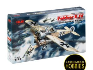 Fokker E.iv German Fighter Escala 1/72 ICM 72111
