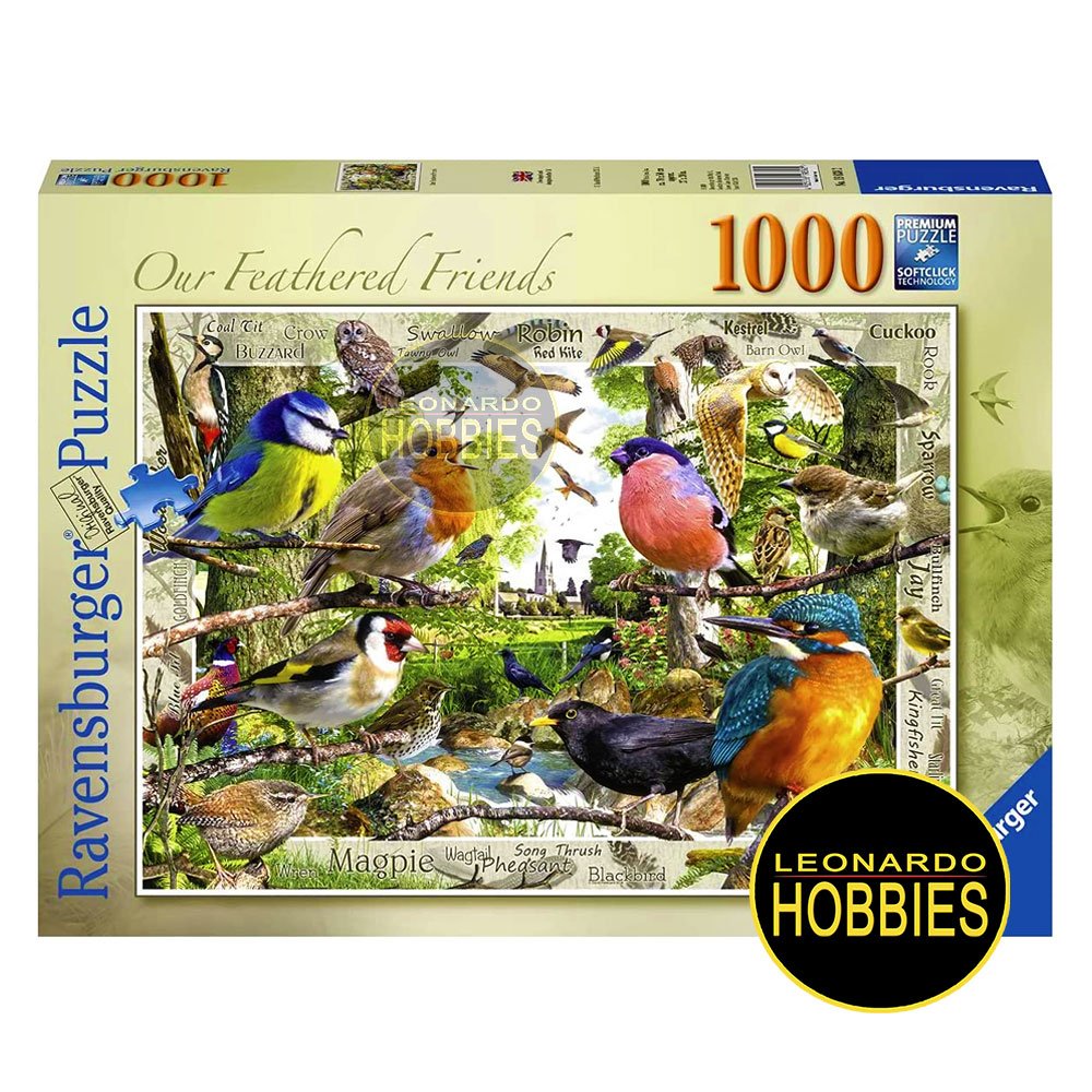 Nuestros Amigos Emplumados 1000 Piezas Ravensburger 12000328 NOVEDAD!