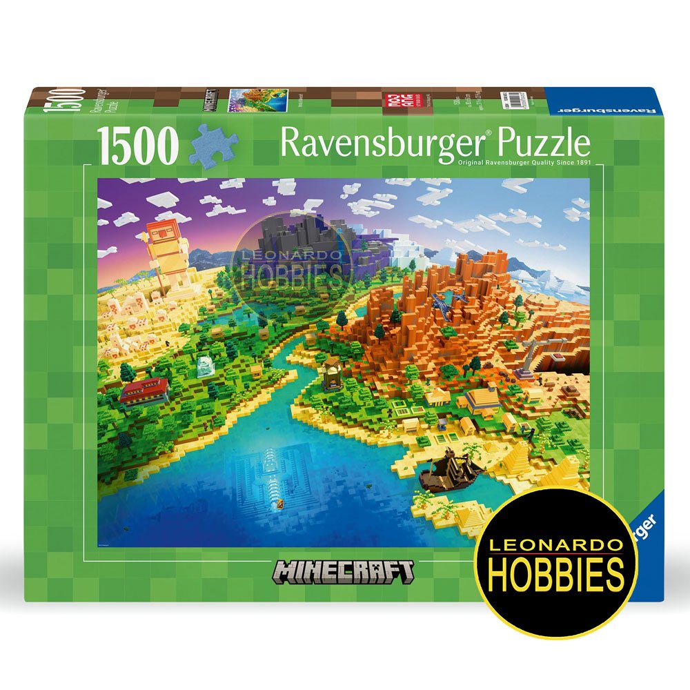 Mundo de Minecraft 1500 Piezas Ravensburger 12000433 NOVEDAD!