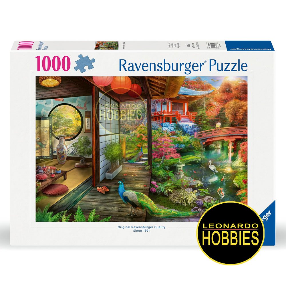 Casa de Té en un Jardín Japonés 1000 Piezas Ravensburger 12000635 NOVEDAD!