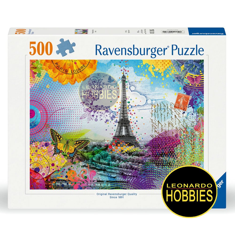 Postal de París 500 Piezas Ravensburger 12000772 NOVEDAD!