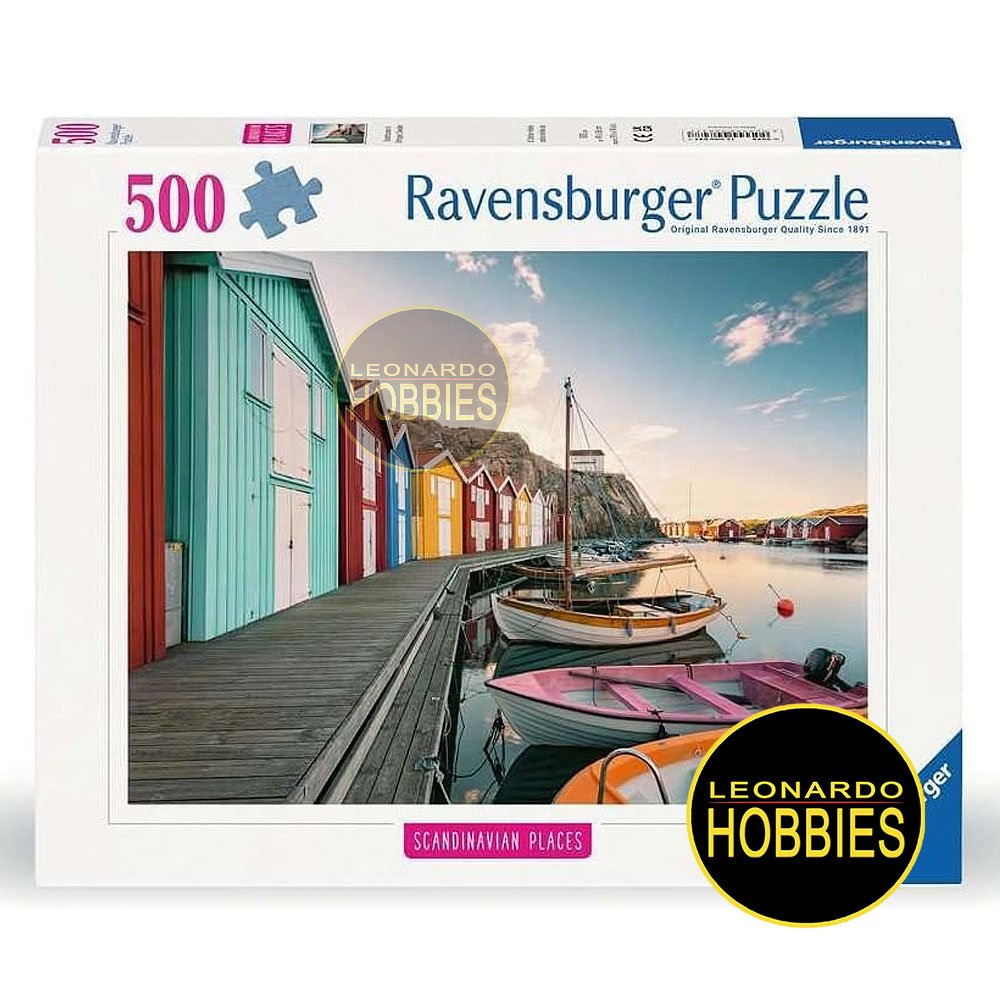 Casas Flotantes en Smogen, Suecia 500 Piezas Ravensburger 12000847 NOVEDAD!