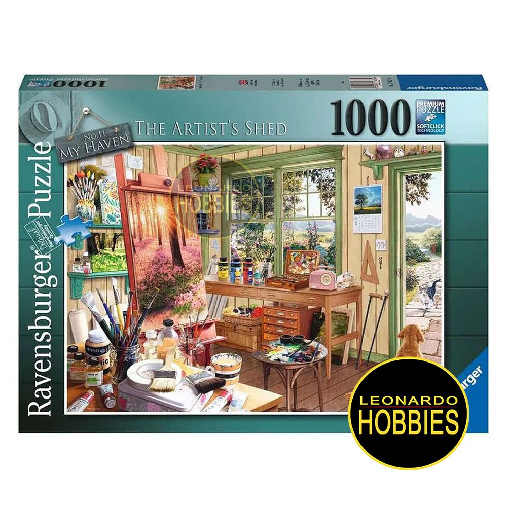 La Cabaña del Artista 1000 Piezas Ravensburger 12001100 NOVEDAD!