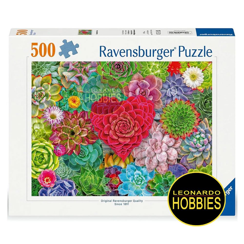Amor de Suculentas 500 Piezas Ravensburger 12001469 NOVEDAD!