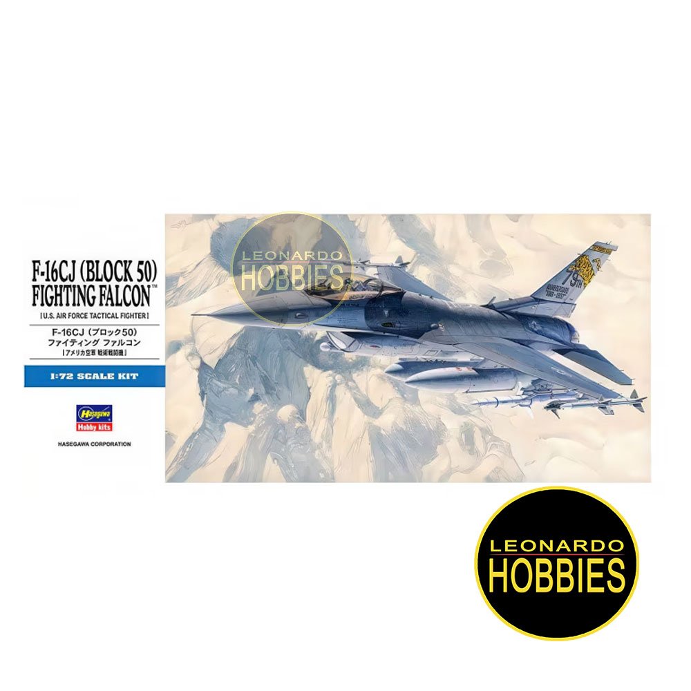 F-16CJ (BLOCK 50) Fighting Falcon Escala 1/72 Hasegawa 0448