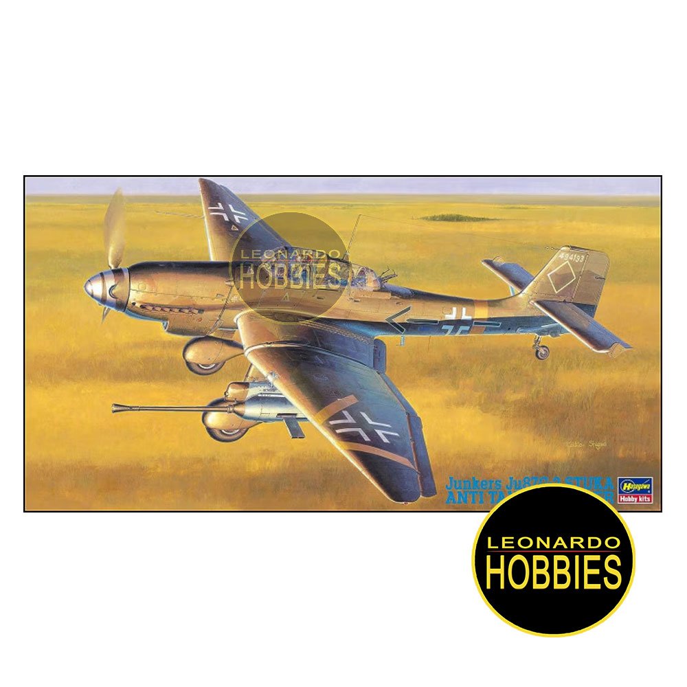 Ju87G-2 Stuka "Tank Attacker" Escala 1/48 Hasegawa 9054